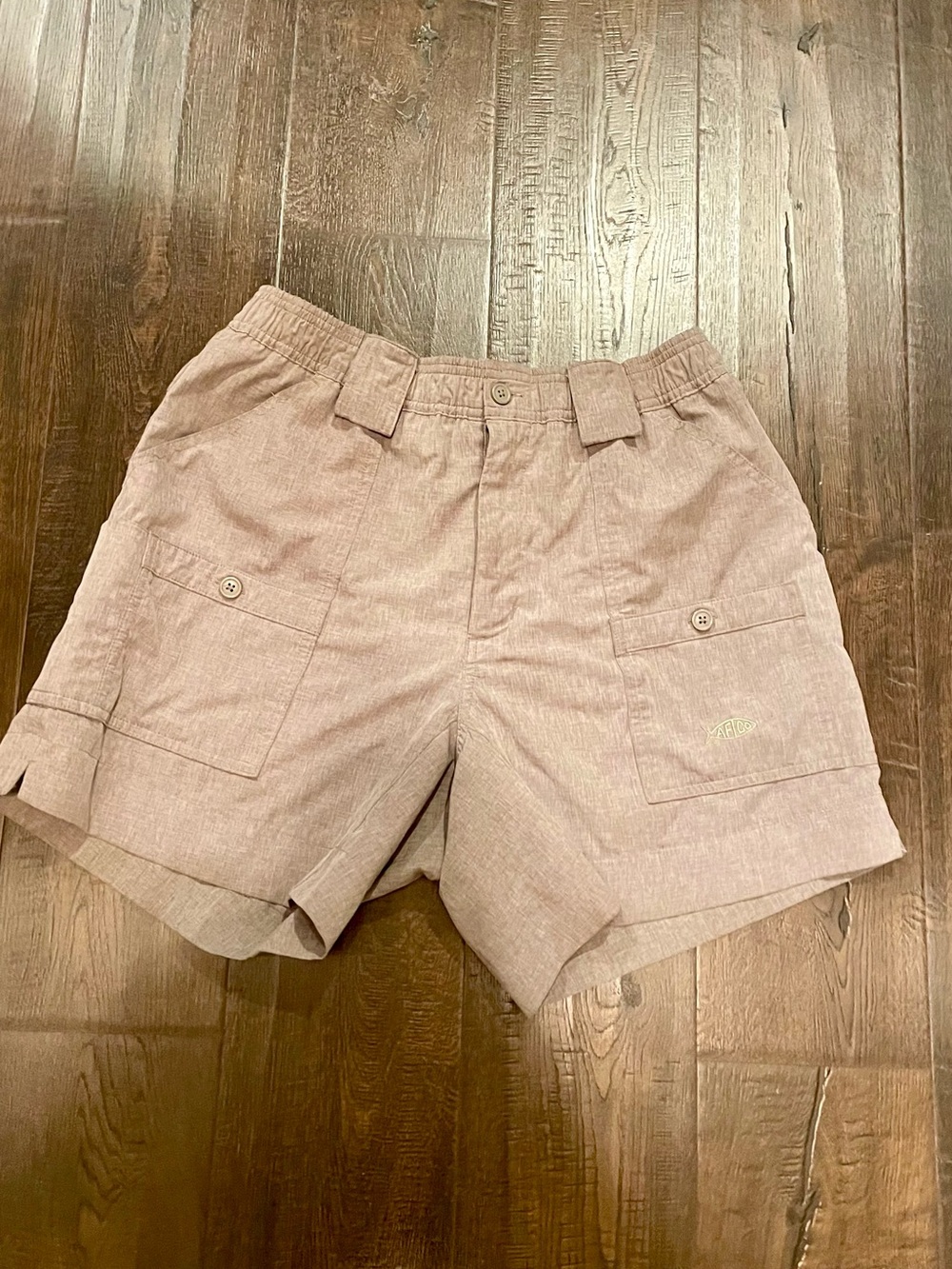 AFTCO Men's Gray Shorts